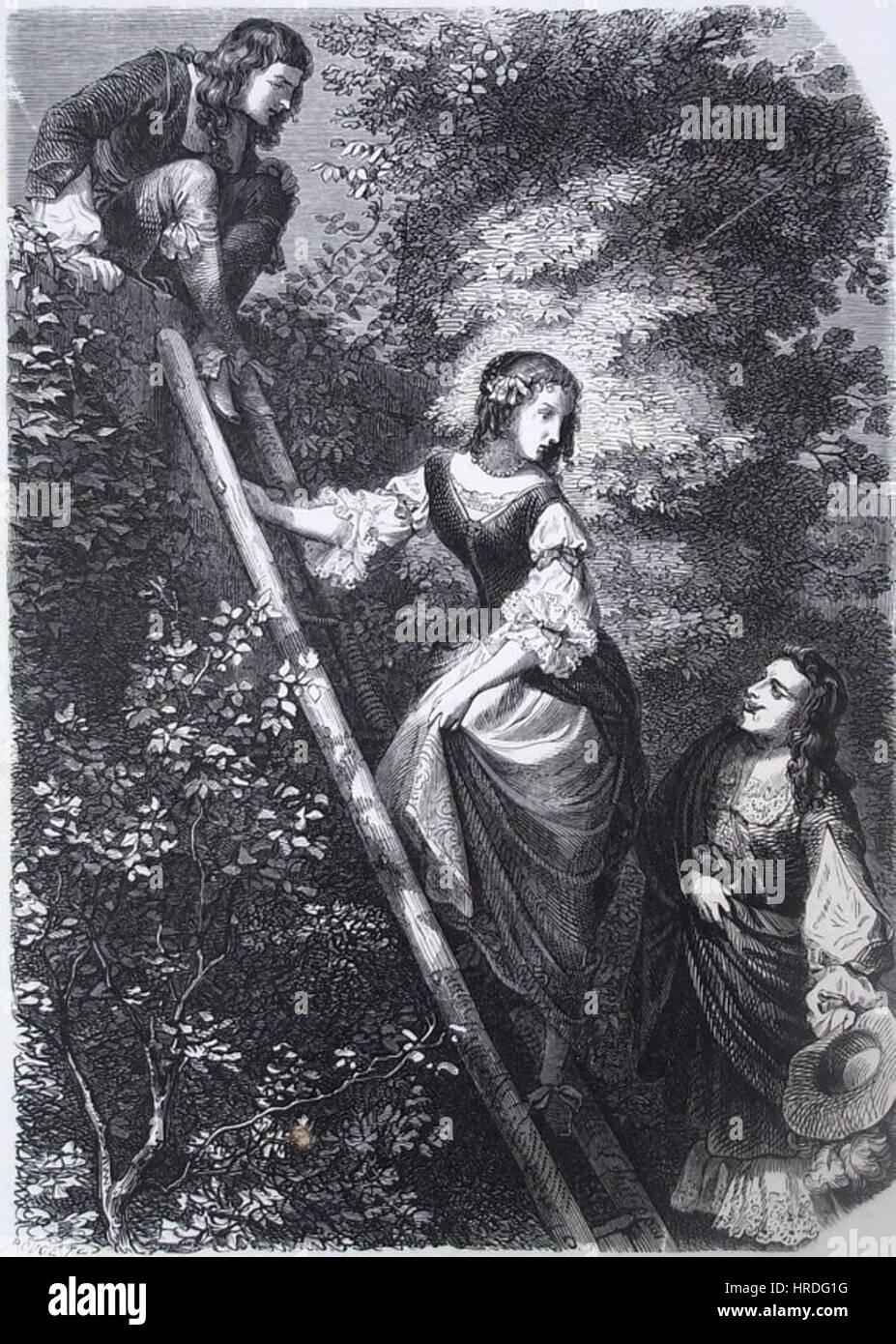 Aure de Montalais Stock Photo Alamy