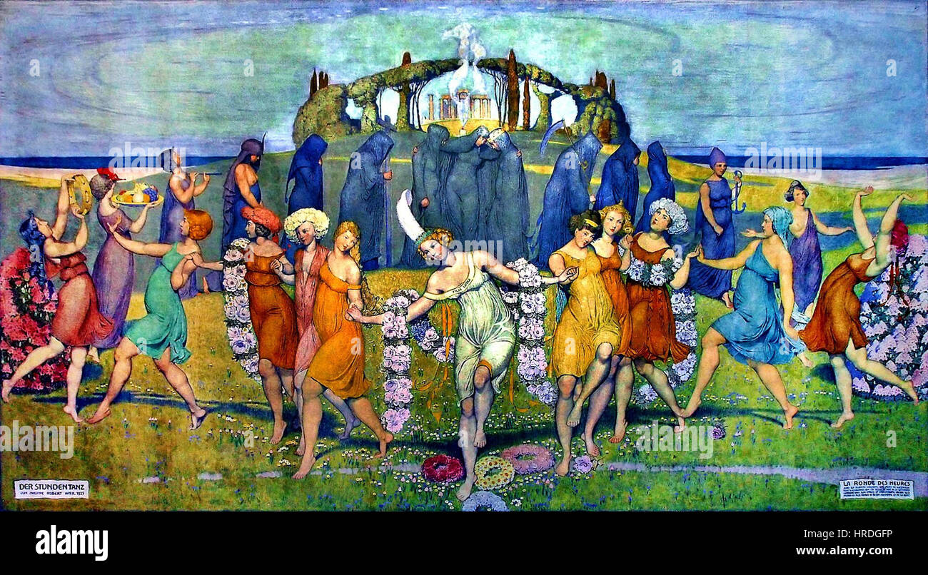 Philippe Robert La Ronde des Heures Stock Photo Alamy