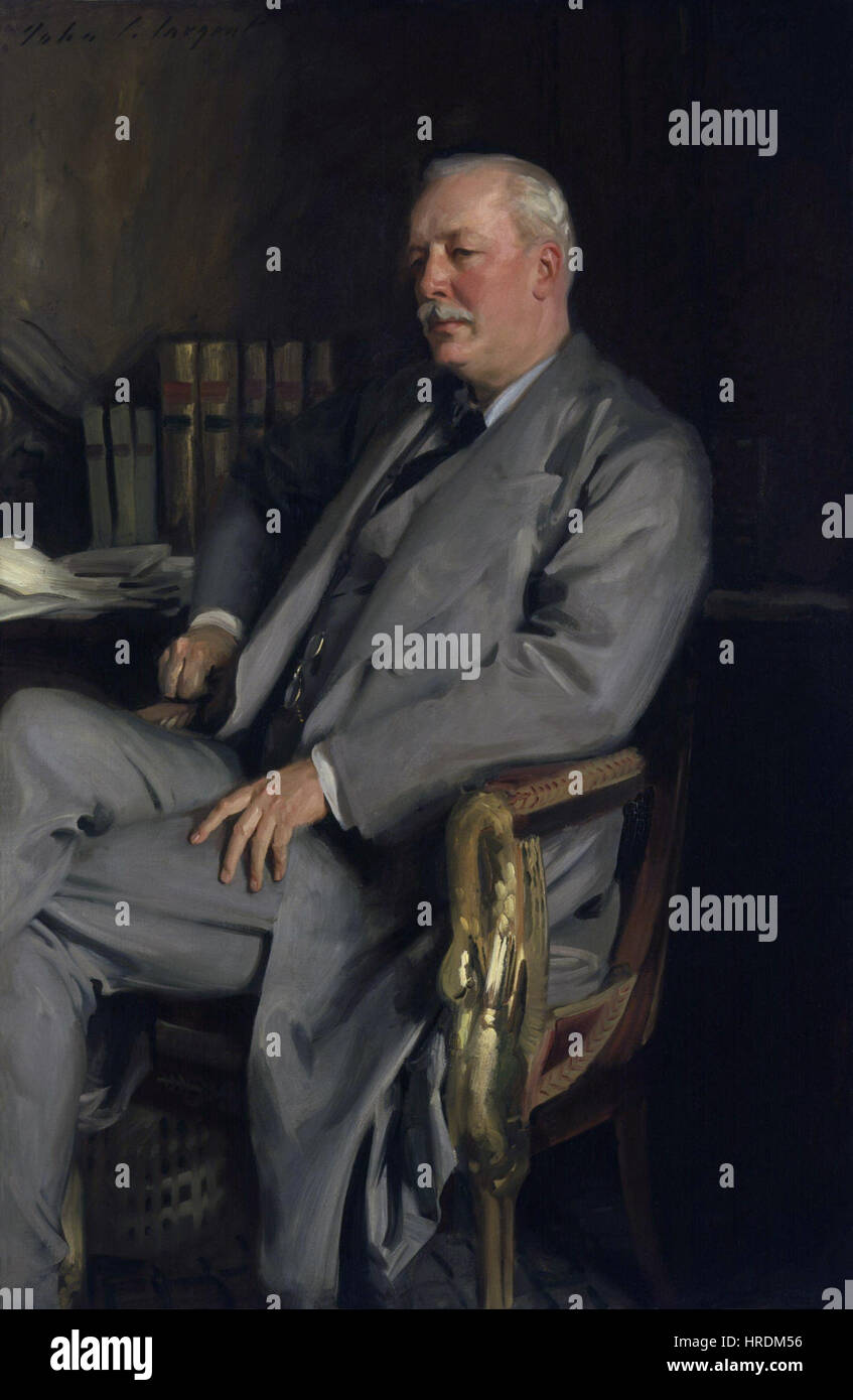Evelyn Baring, 1st Earl of Cromer by John Singer Sargent Stock Photo