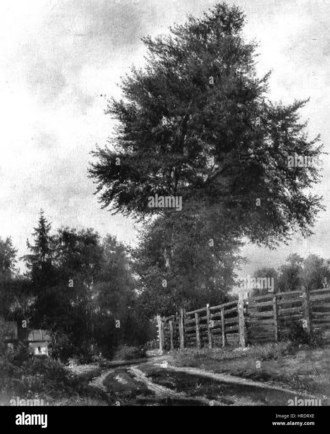 Alois Kirnig 1840-1911 - Buk Stock Photo
