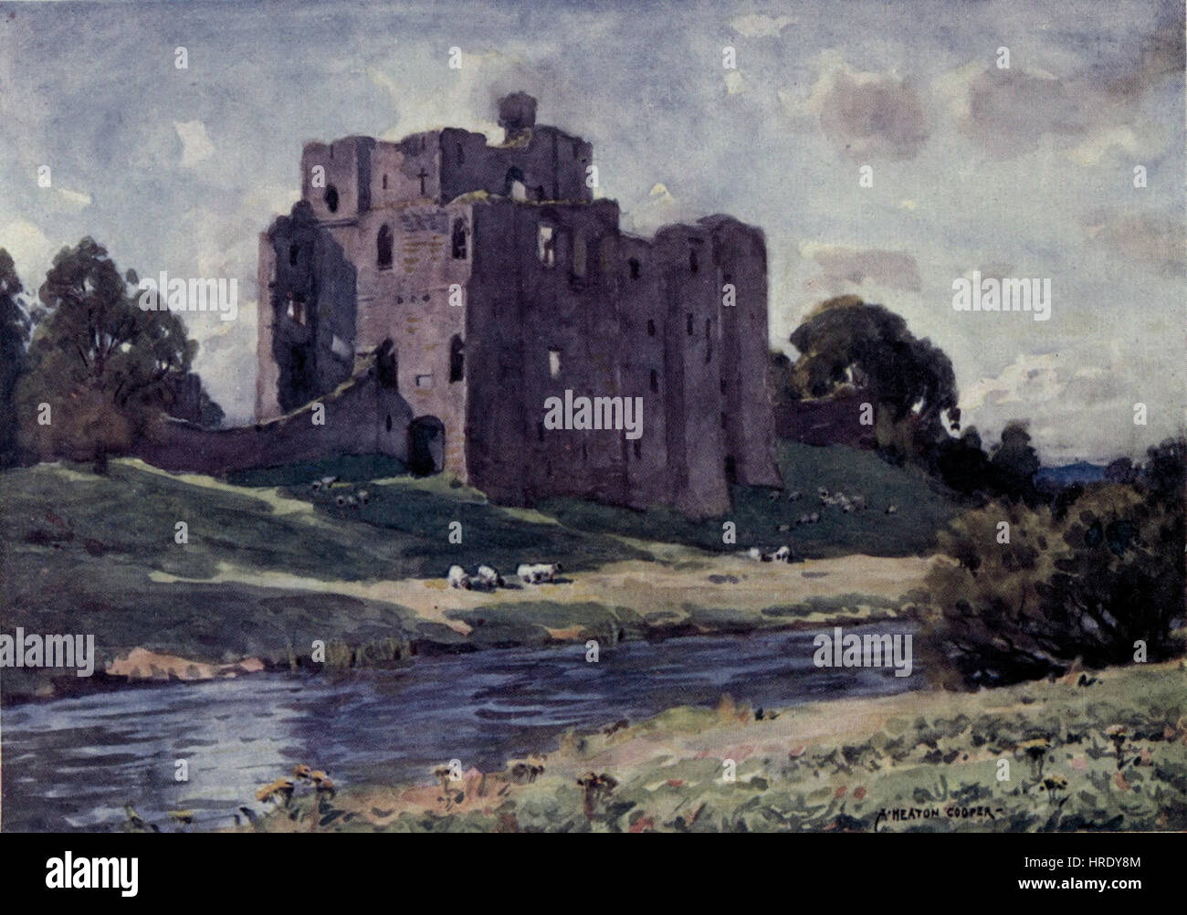 Brougham Castle, Penrith The English Lakes A. Heaton Cooper Stock