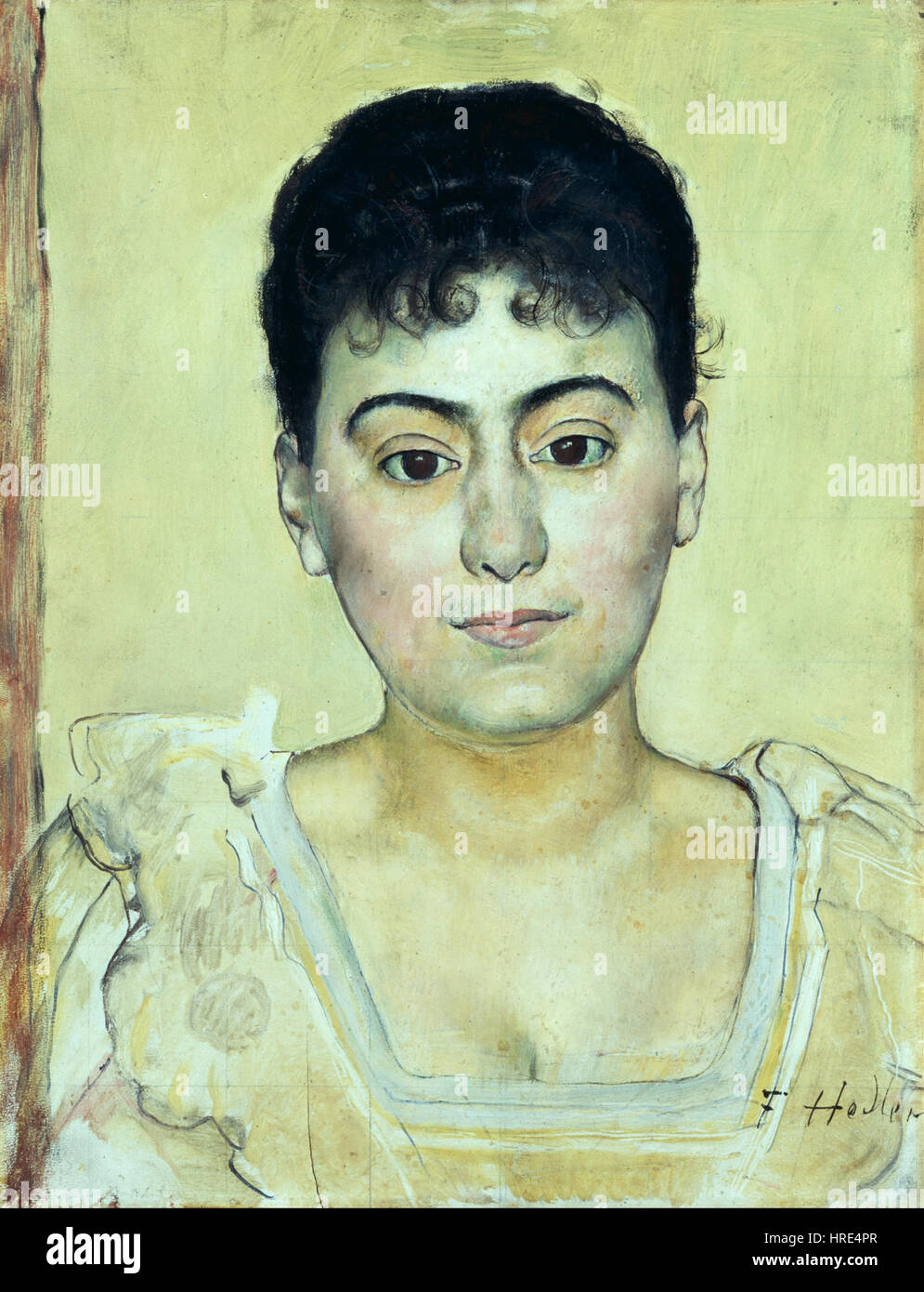 Ferdinand Hodler Portrait of Madame de R. Google Art Project Stock
