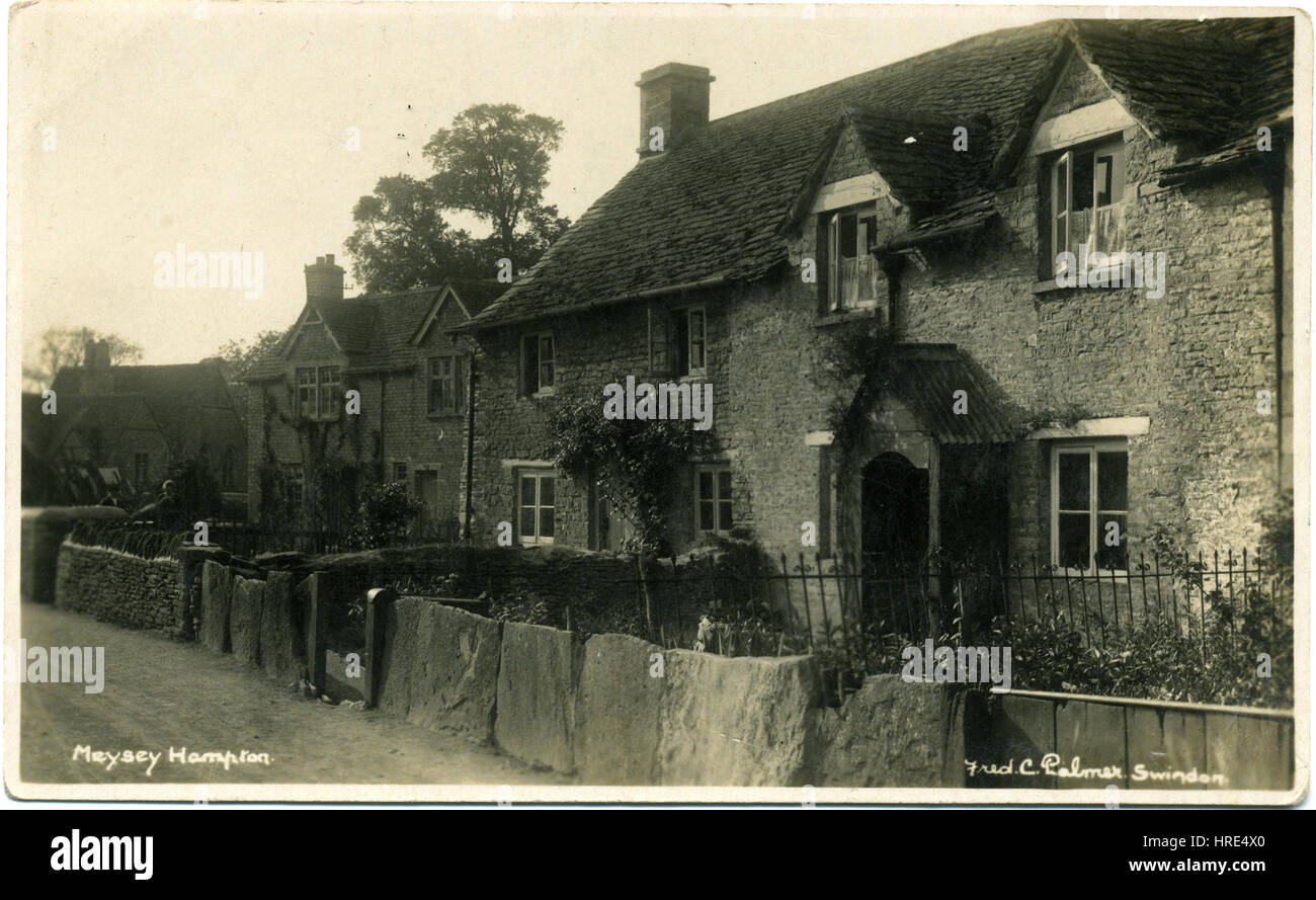 Fred C Palmer Meysey Hampton Stock Photo Alamy
