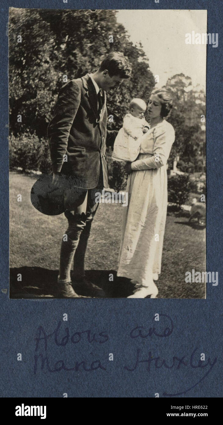 The Huxley family by Lady Ottoline Morrell Stock Photo Alamy