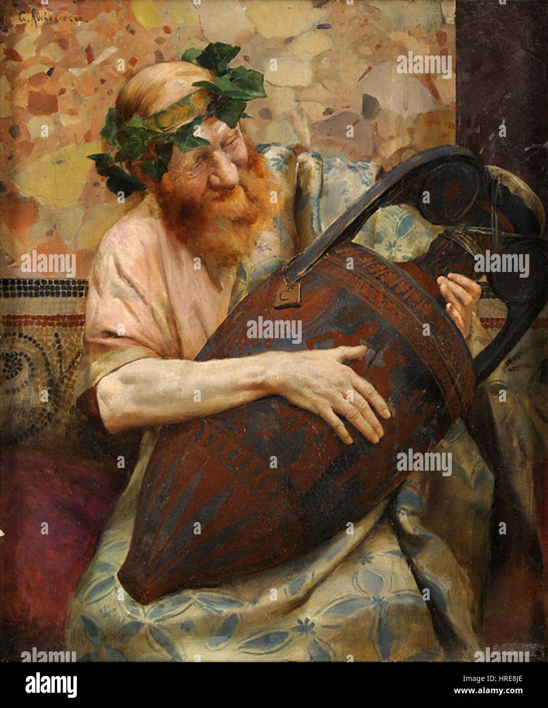 Georges Antoine Rochegrosse Ein Meisterwerk der Antike Stock Photo - Alamy