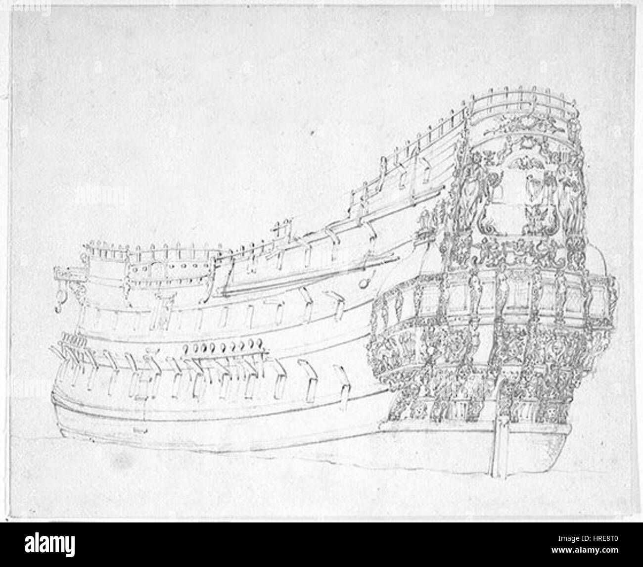 HMS Victory (1620) Stock Photo
