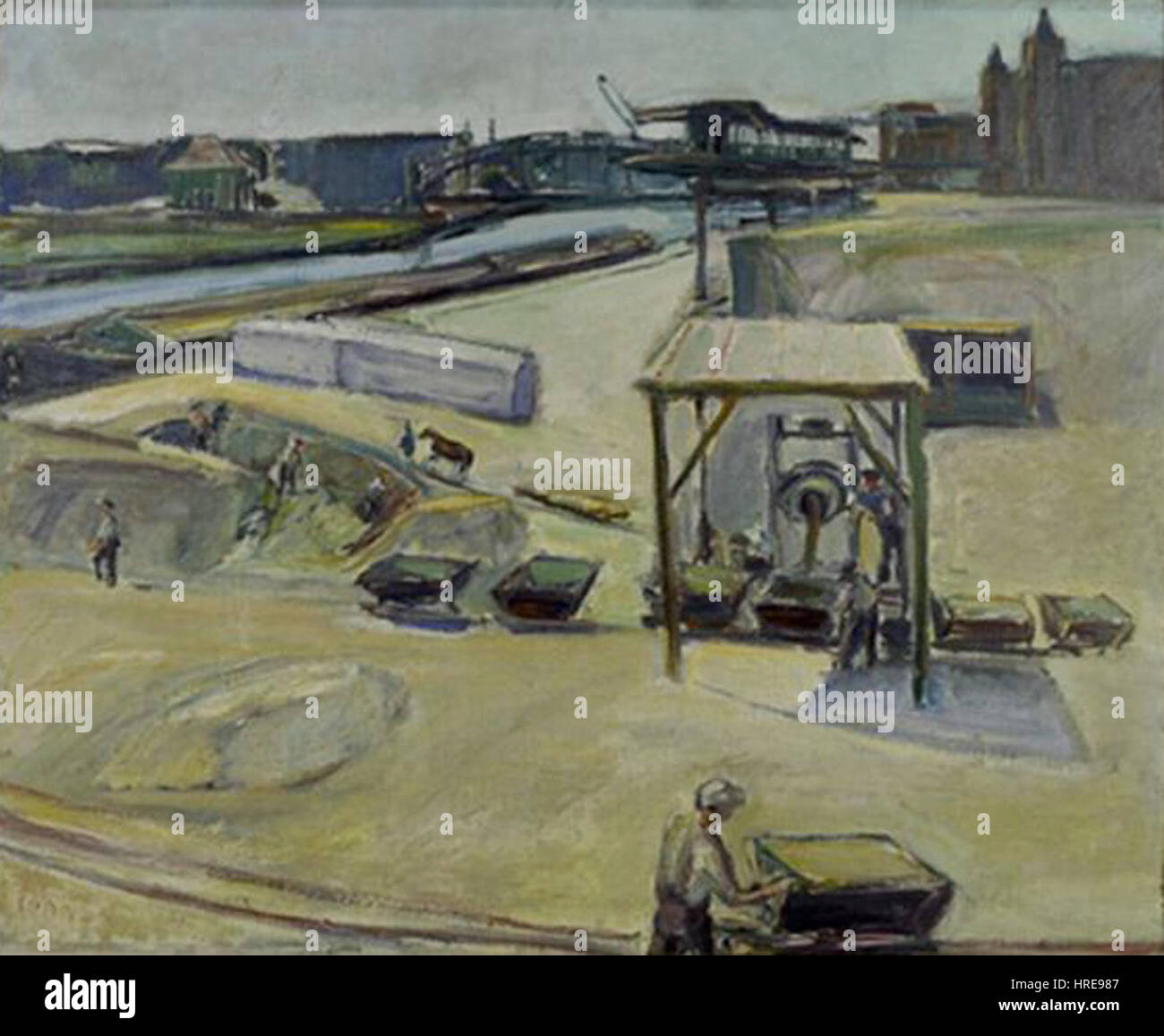 Historical cement mixer hires stock photography and images Alamy