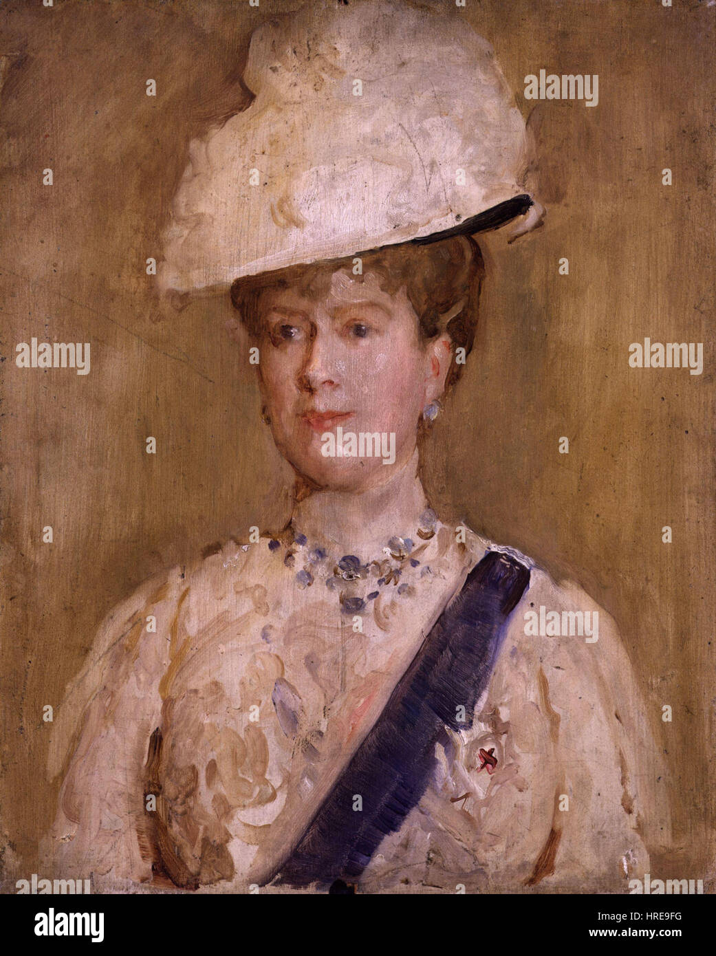 Queen Mary by Solomon Joseph Solomon Stock Photo