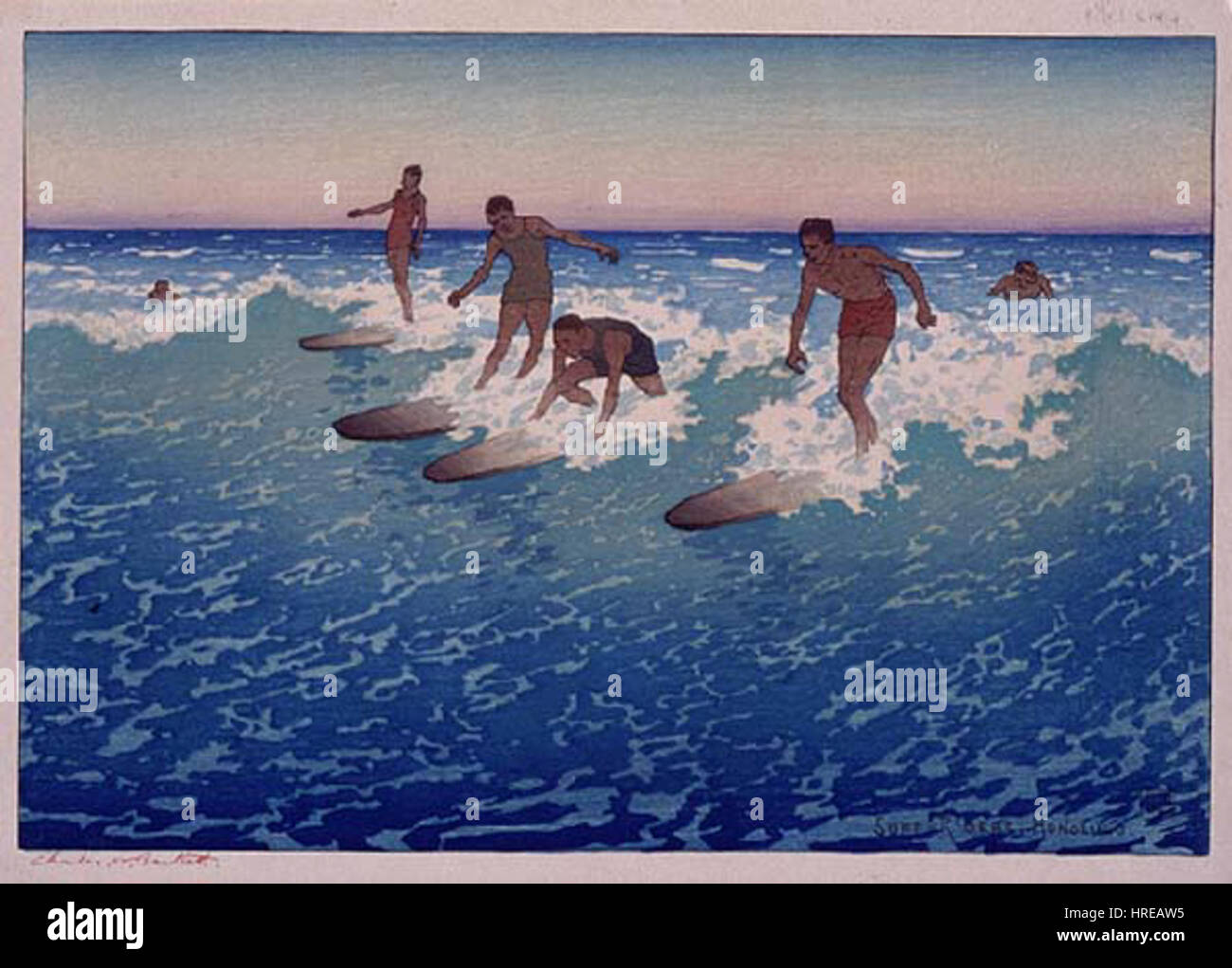 Hawaiian surf riders hi-res stock photography and images - Alamy