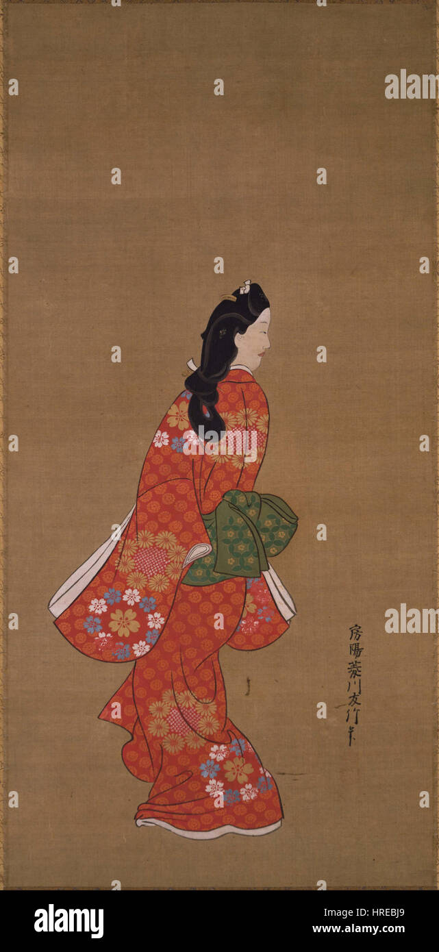 Hishikawa Moronobu Beauty Looking Back Google Art Project Stock hishikawa-moronobu-beauty-looking-back-google-art-project-stock