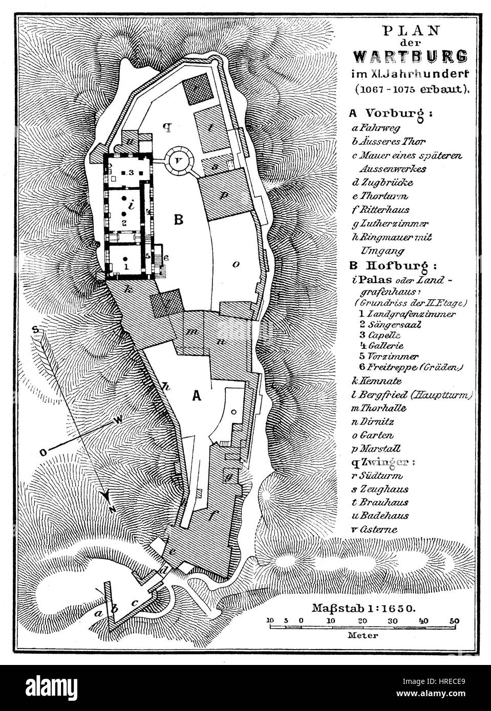 Wartburg castle Black and White Stock Photos & Images Alamy