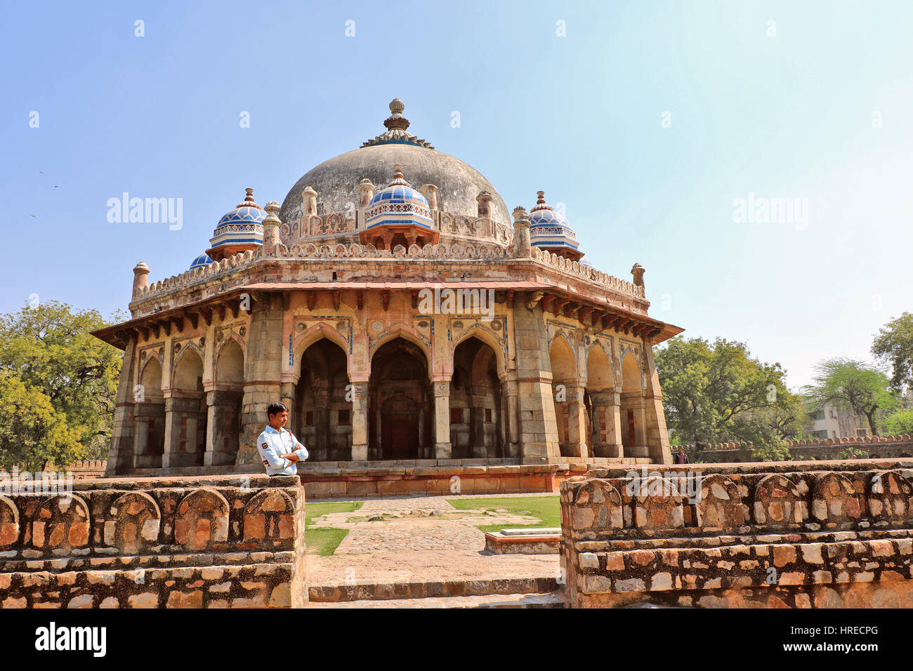 Tomb of Isa Khan, Delhi, India Stock Photo - Alamy