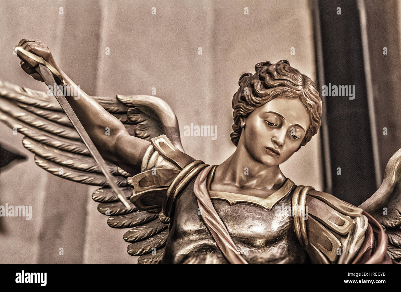 The sword of the Archangel Michael Stock Photo Alamy