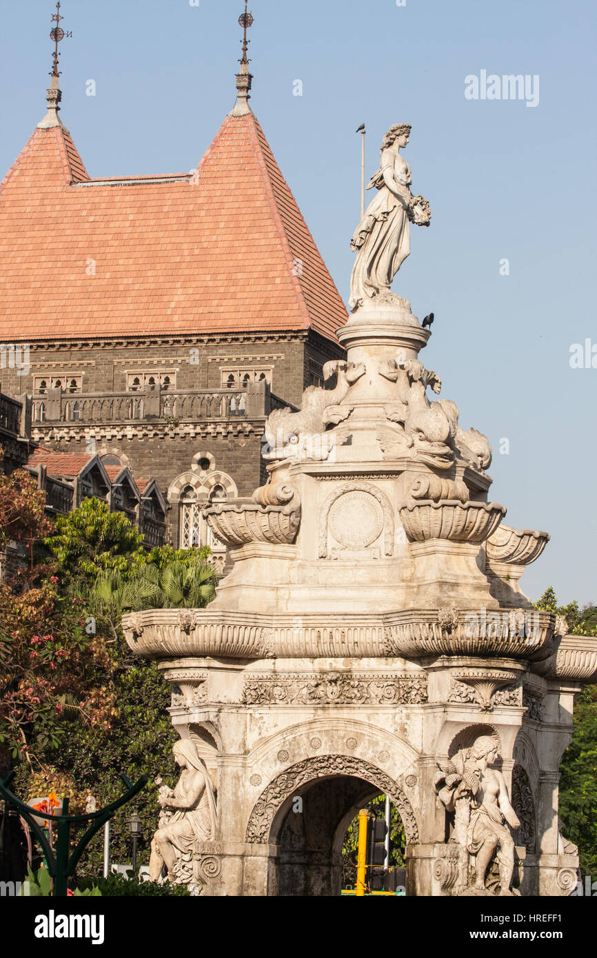 Flora fountain mumbai india hi-res stock photography and images - Alamy