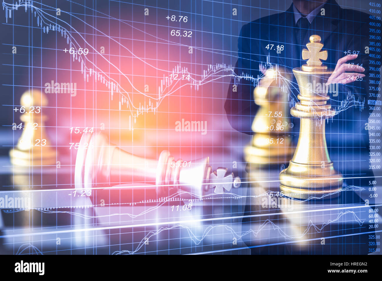 Analysis Chess Game Stock Photo 1129906568