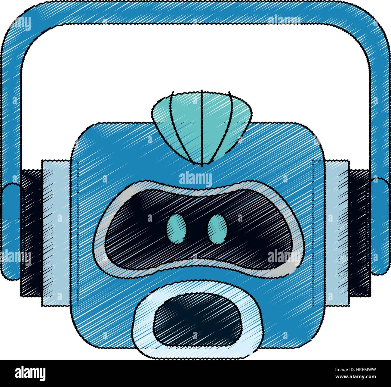 robot cartoon icon Stock Vector Image & Art - Alamy