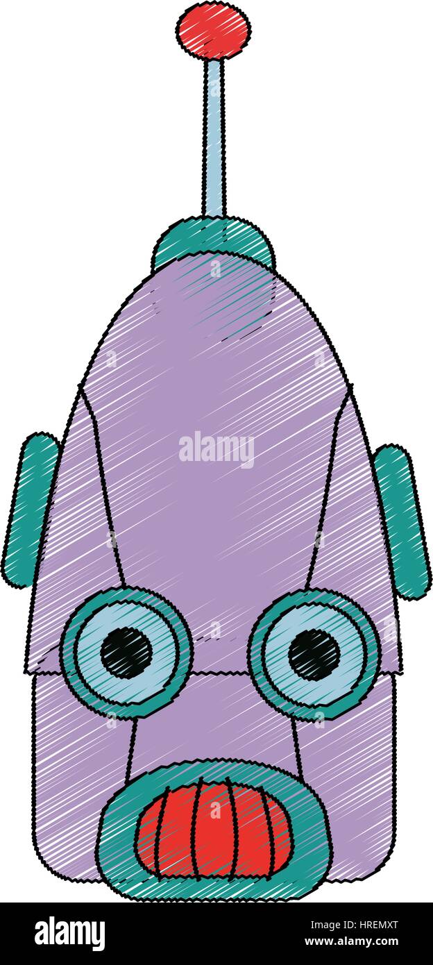 robot cartoon icon Stock Vector Image & Art - Alamy