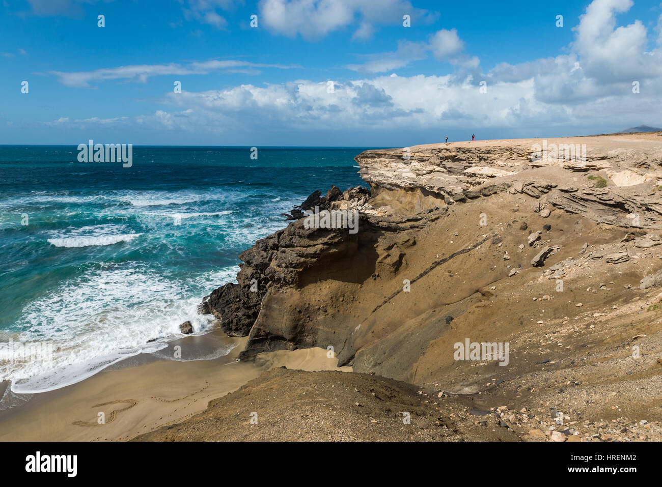 Fuerteventura Island beach landscape Stock Photo - Alamy