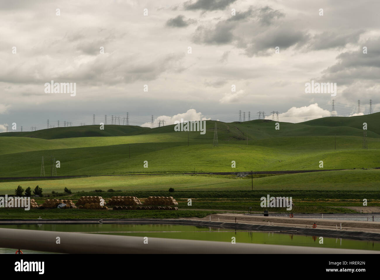 San Joaquin Valley in springtime Stock Photo - Alamy