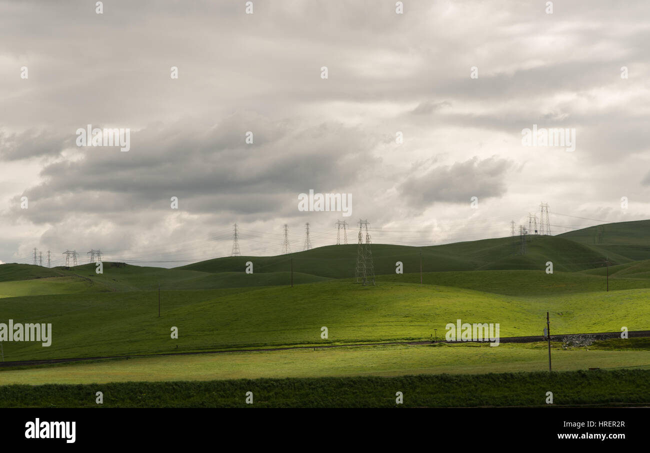 San Joaquin Valley in springtime Stock Photo - Alamy