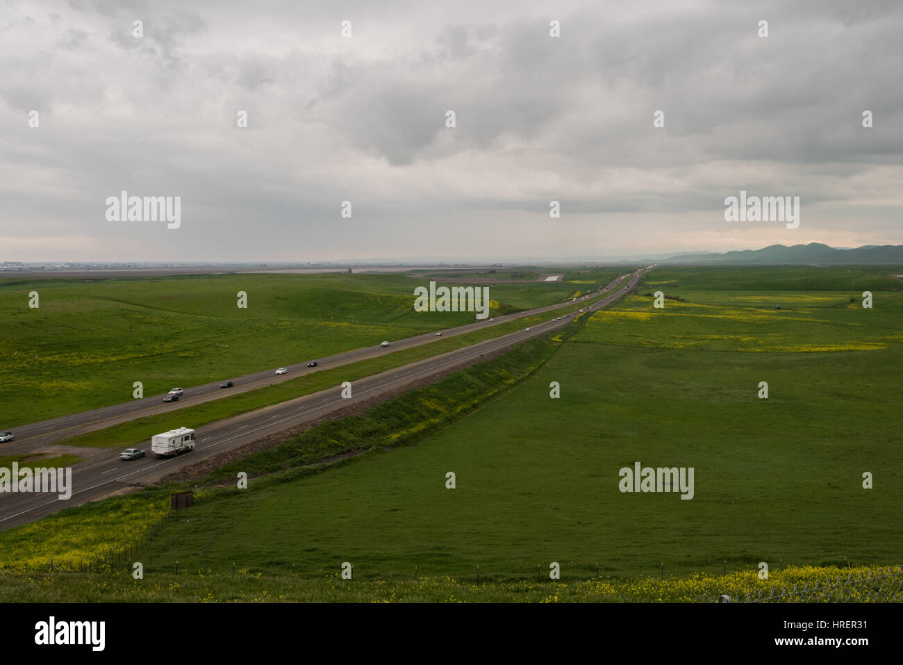 San Joaquin Valley in springtime Stock Photo - Alamy