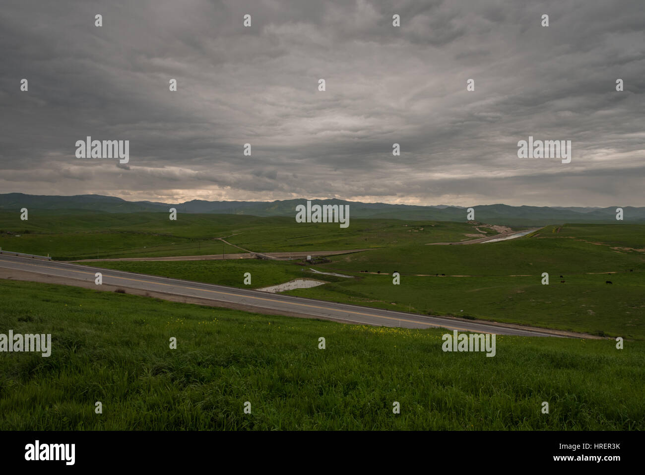 San Joaquin Valley in springtime Stock Photo - Alamy