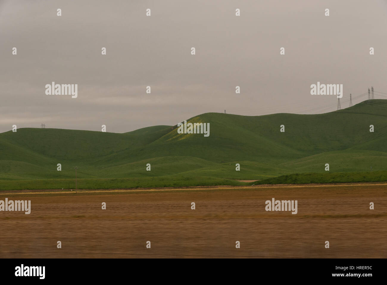 San Joaquin Valley in springtime Stock Photo - Alamy