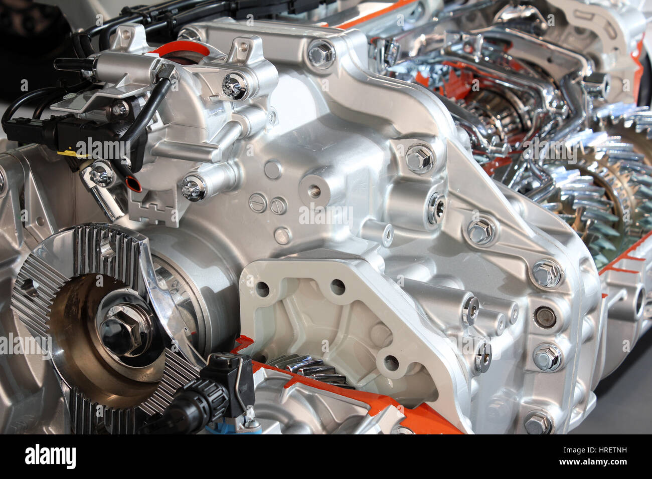 heavy truck gearbox high technology Stock Photo - Alamy