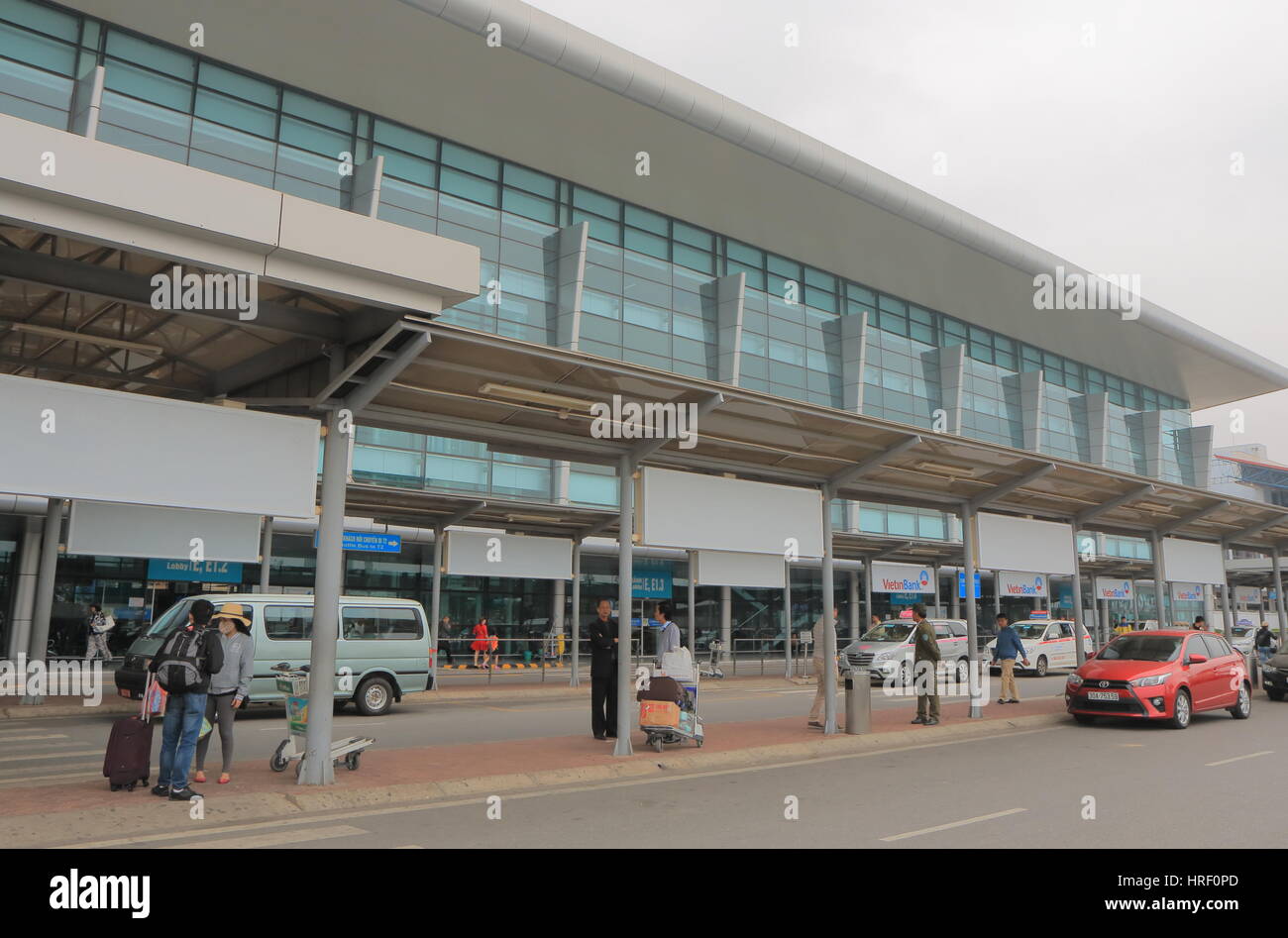 People travel at Hanoi International airport in Hanoi Vietnam Stock ...