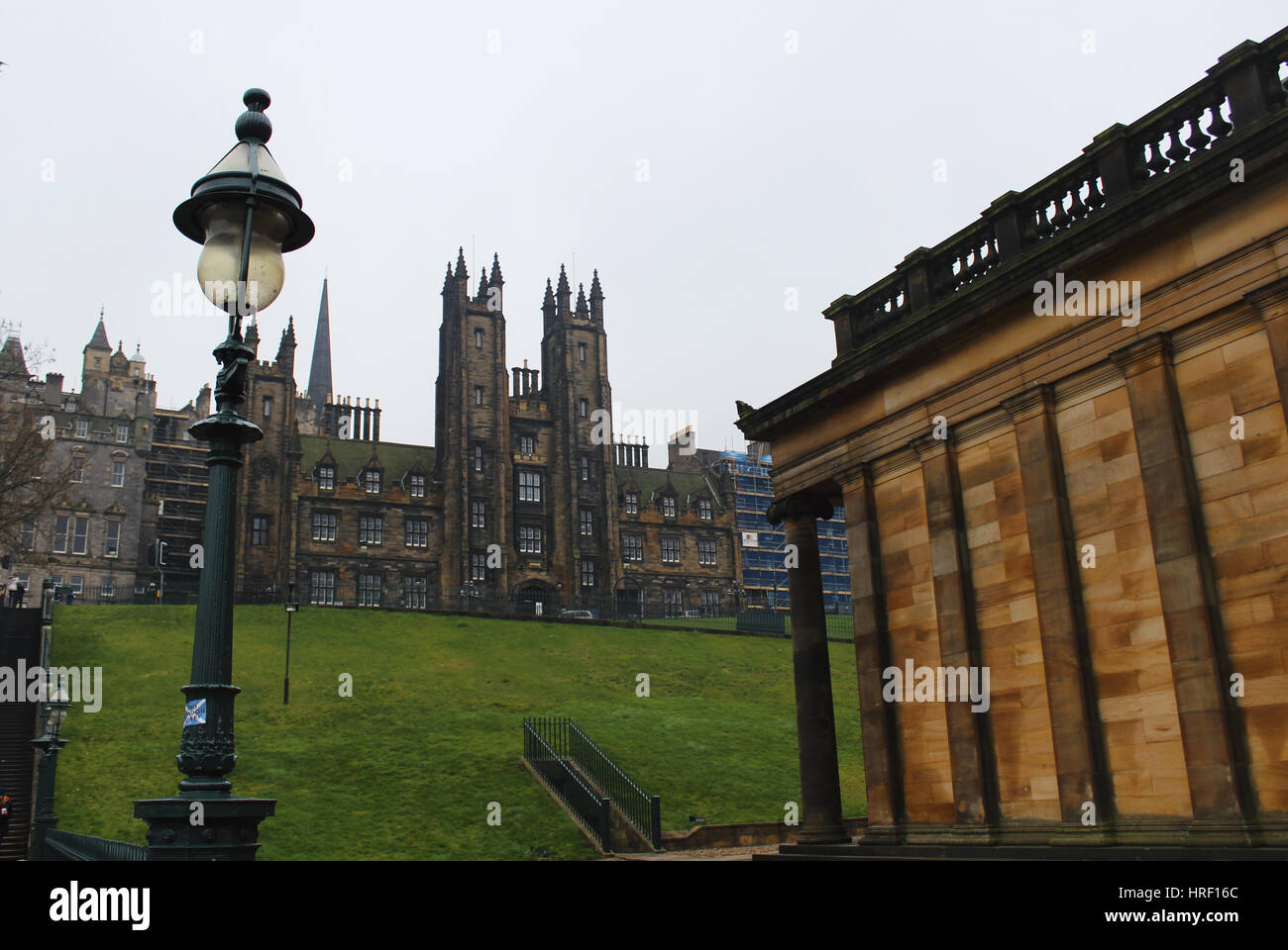 A day trip to Edinburgh Stock Photo