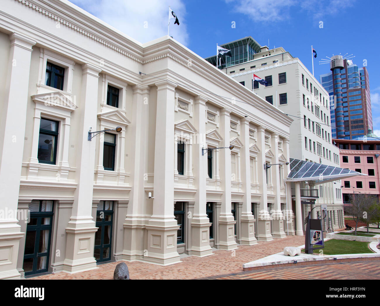 The building of Wellington City Council in Civic Square (New Zealand