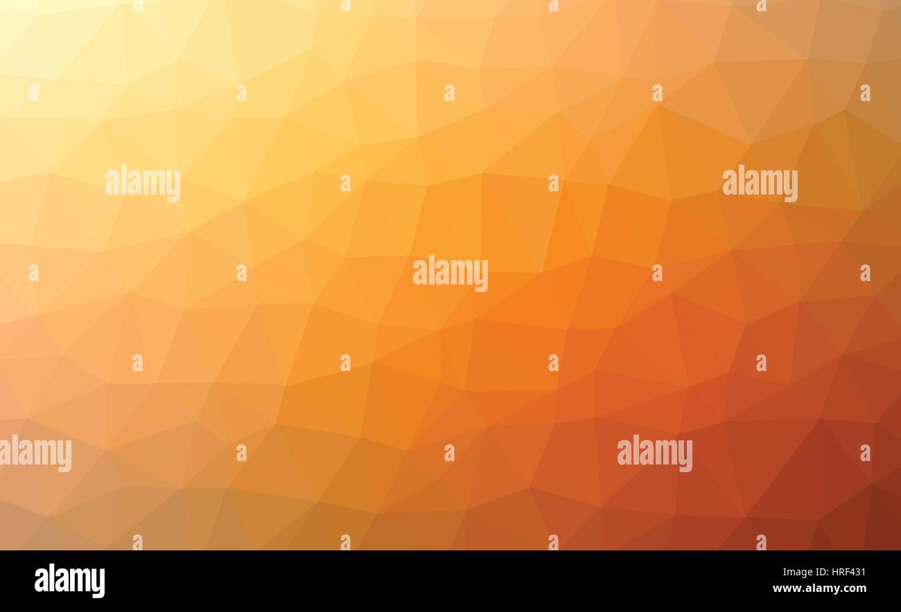 Abstract red orange colorful lowploly of many triangles background for ...