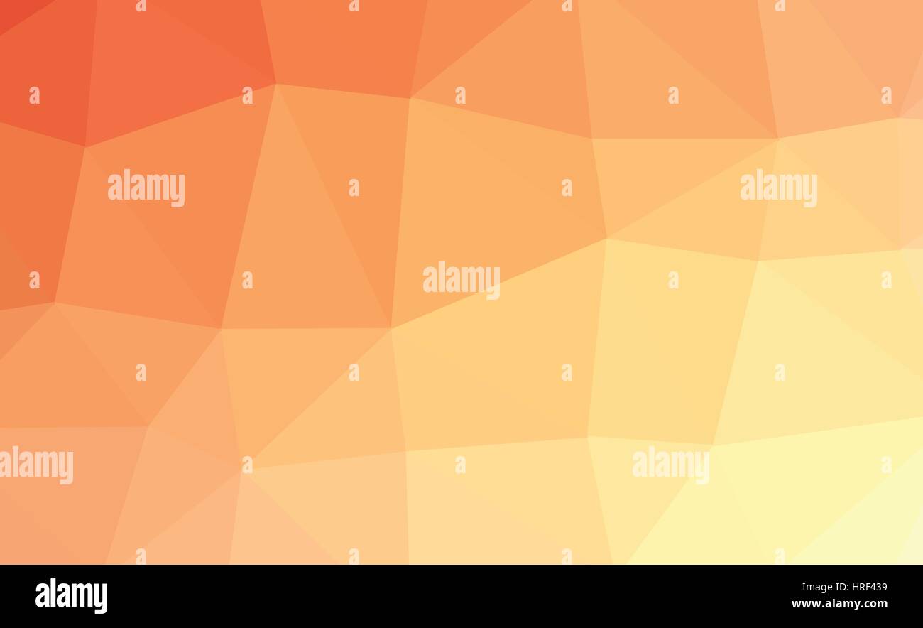 Abstract red orange colorful lowploly of many triangles background for ...