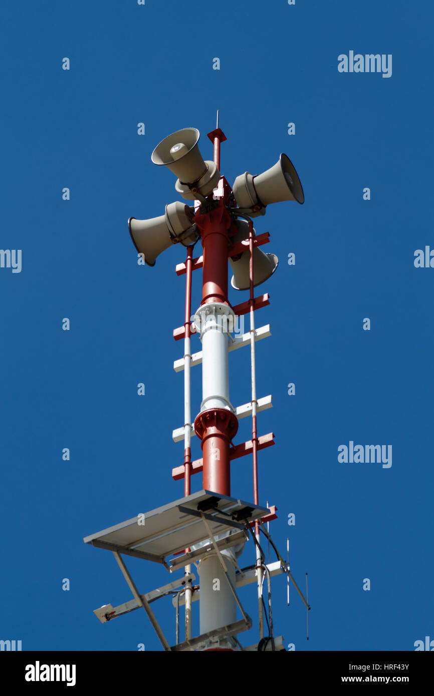 Early warning system hi res stock photography and images Alamy