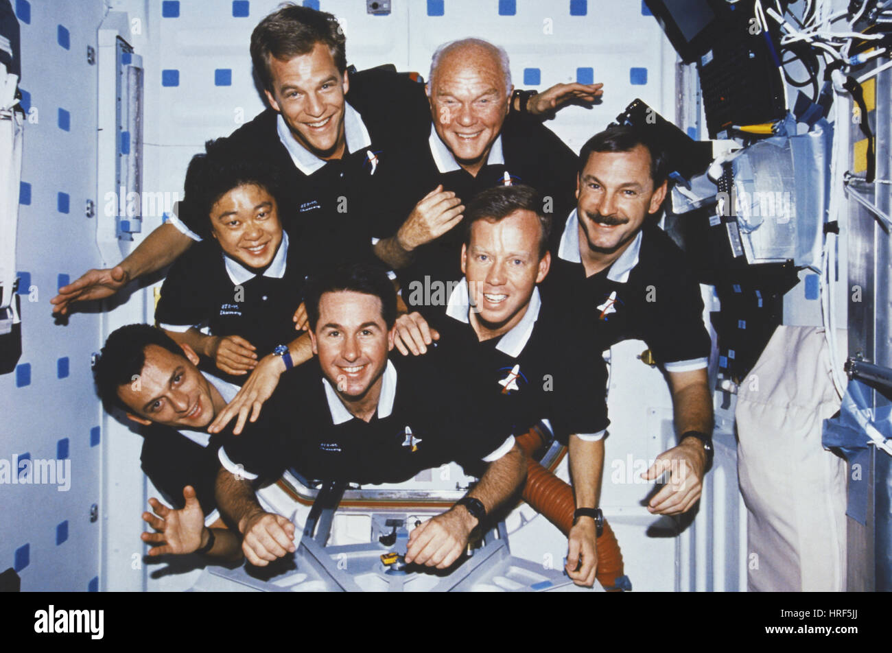 STS-95 Astronauts, 1998 Stock Photo
