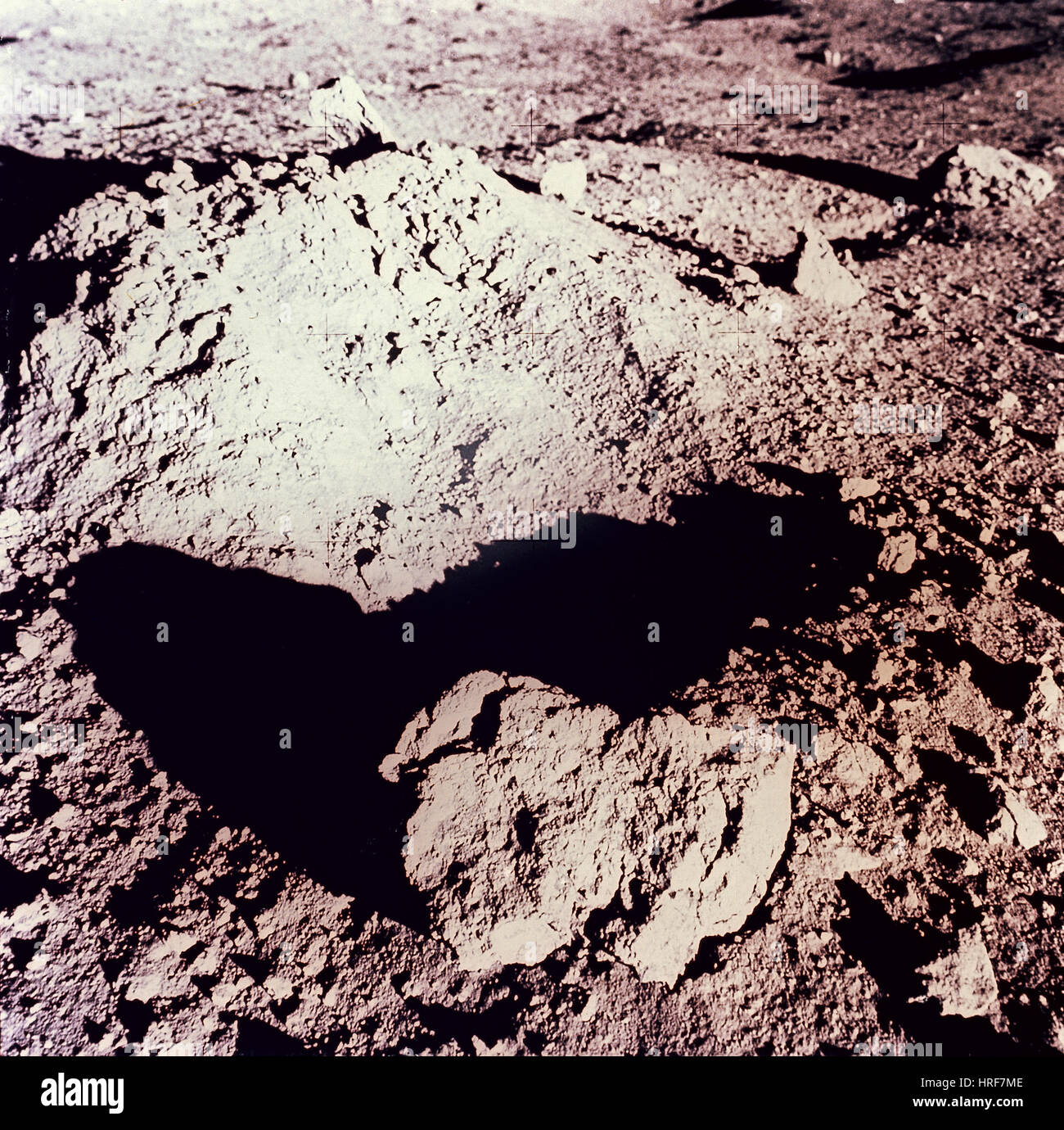Lunar Surface Stock Photo