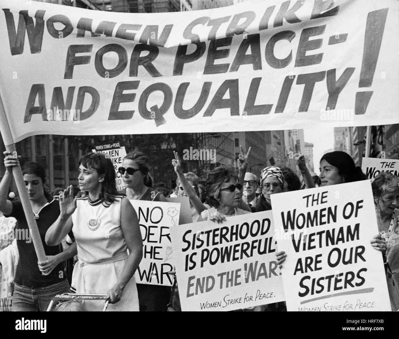 Women's Liberation Demonstration Stock Photo
