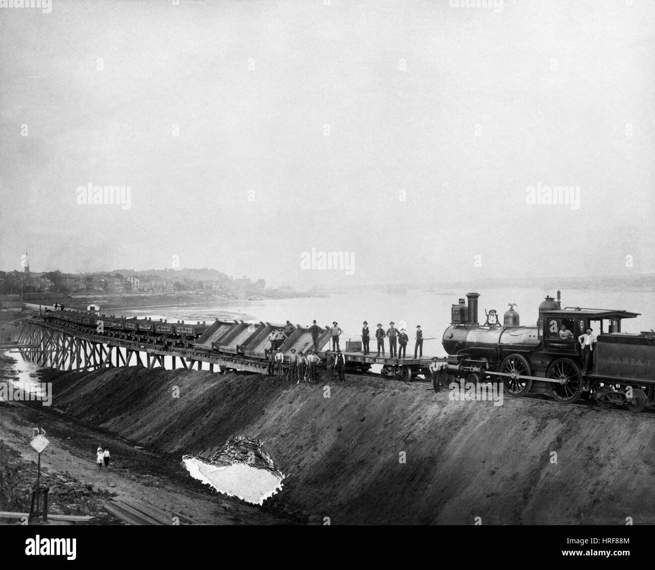 Railroad Black and White Stock Photos & Images - Alamy
