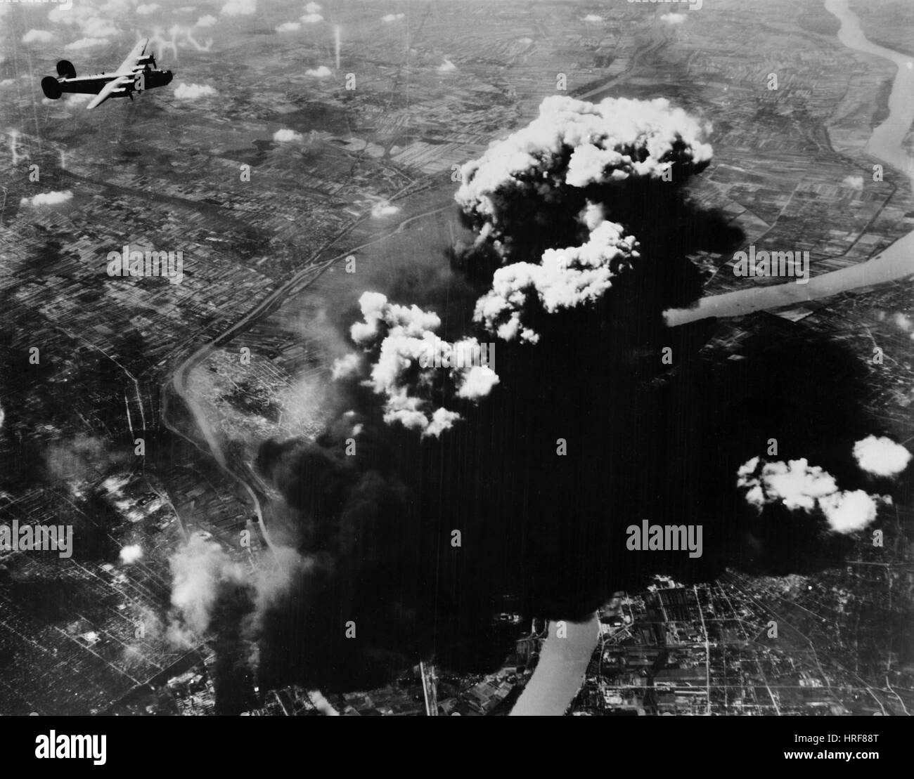 WWII, Budapest Attack Stock Photo