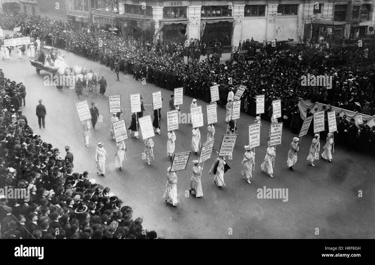 Suffragettes Stock Photo