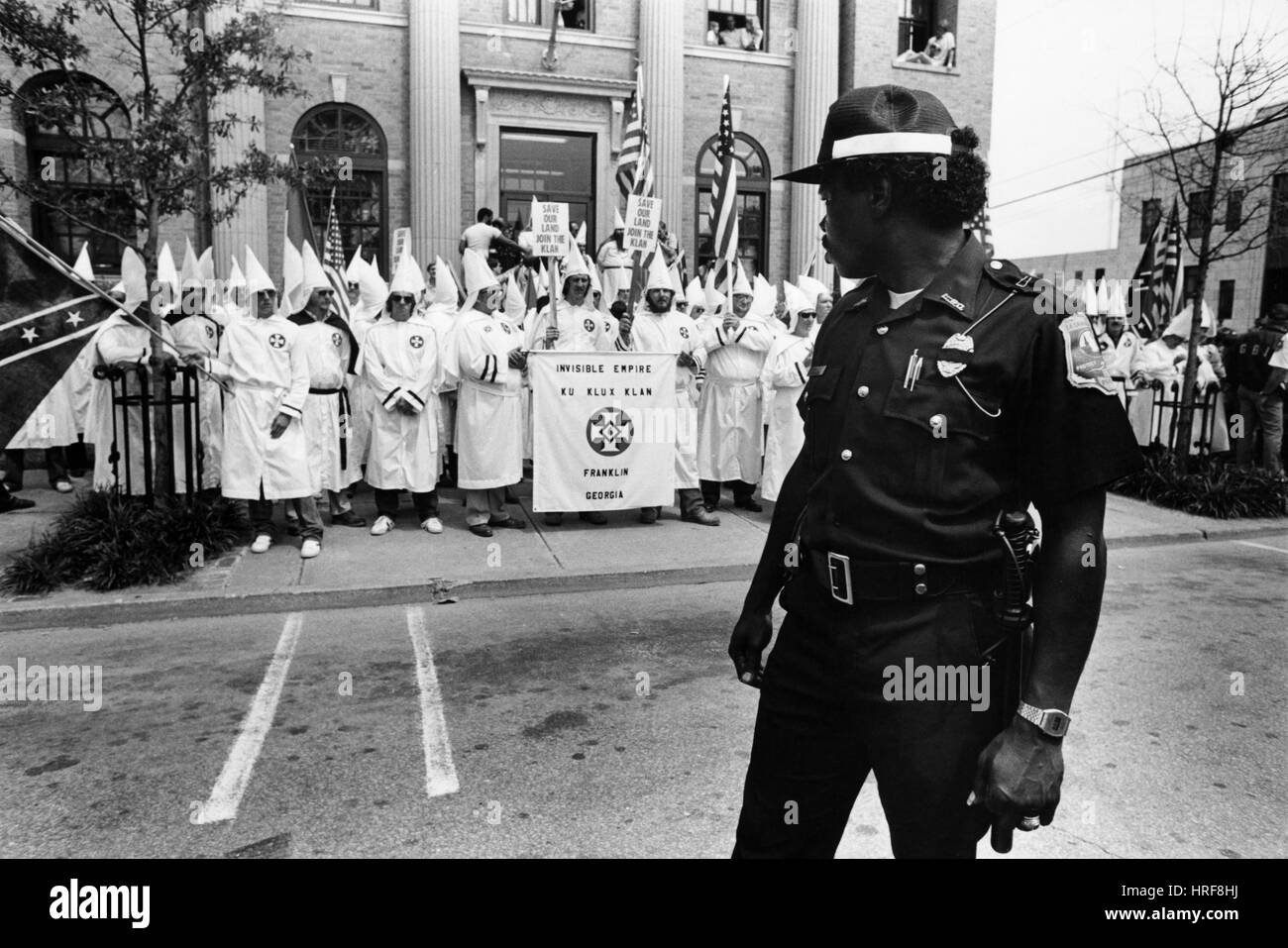 KKK Rally Stock Photo