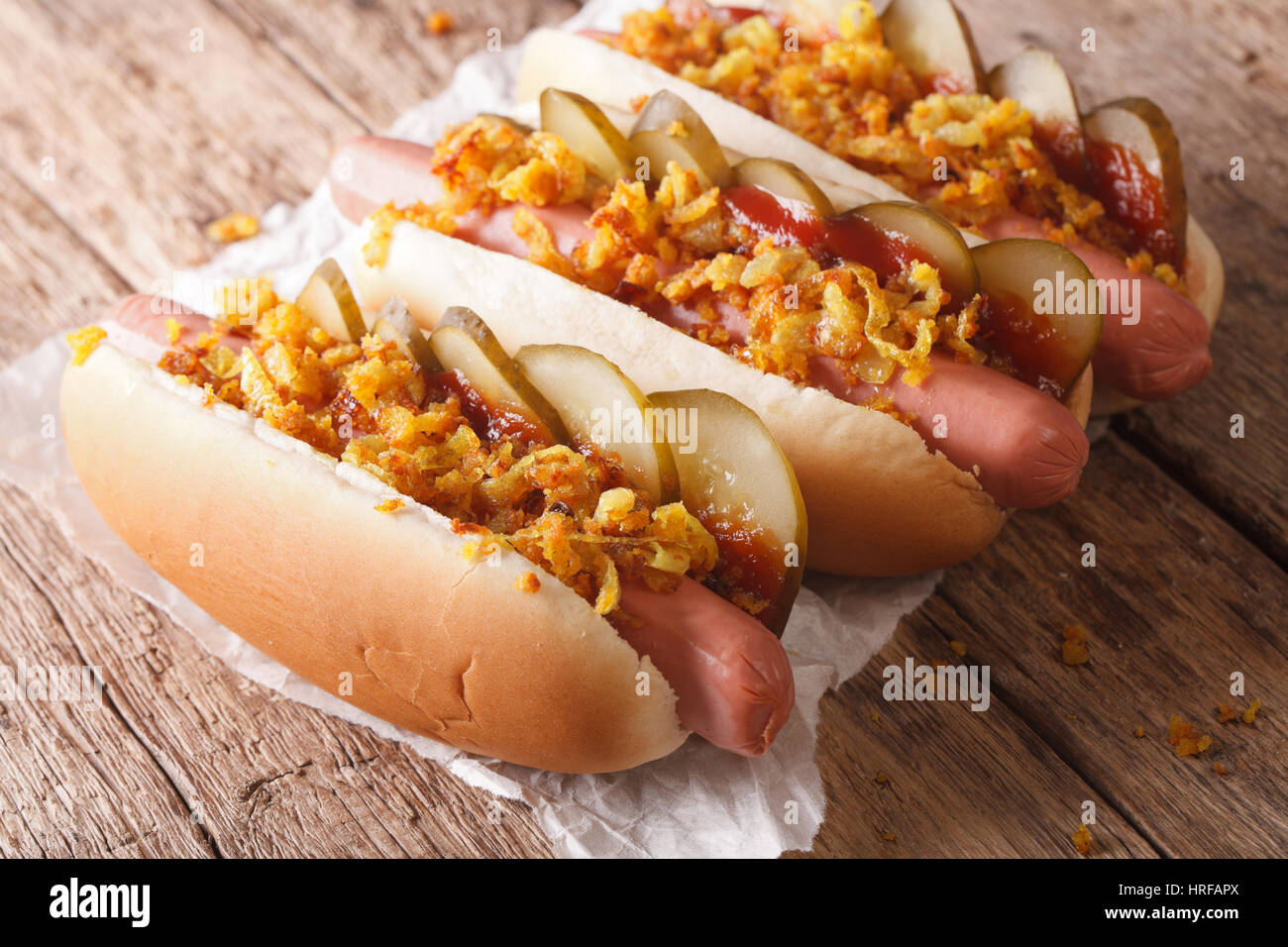 Danish hot dogs hires stock photography and images Alamy