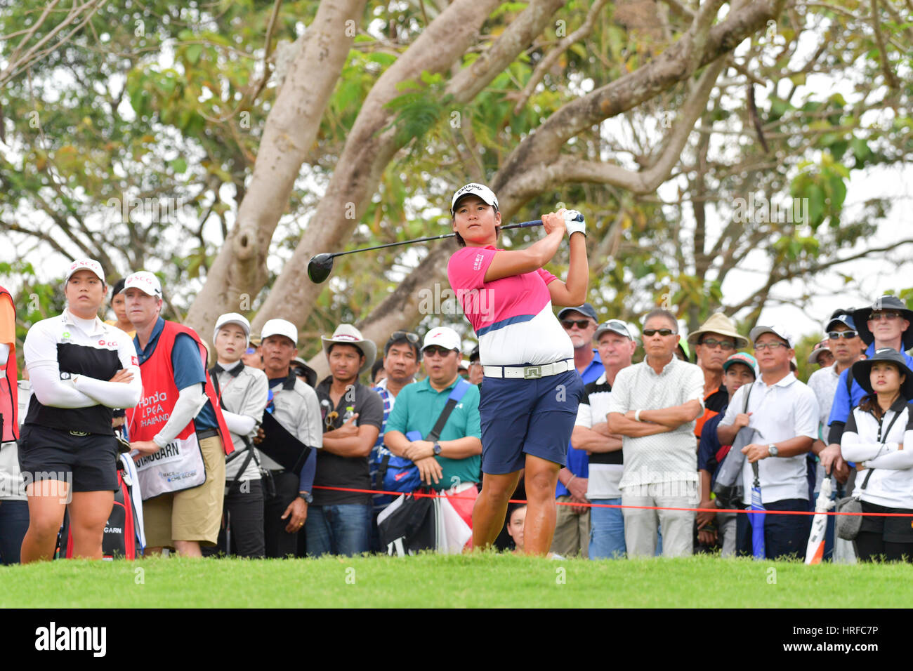 Chonburi February 26 Yani Tseng Of Chinese Taipei In Honda Lpga Stock Photo Alamy
