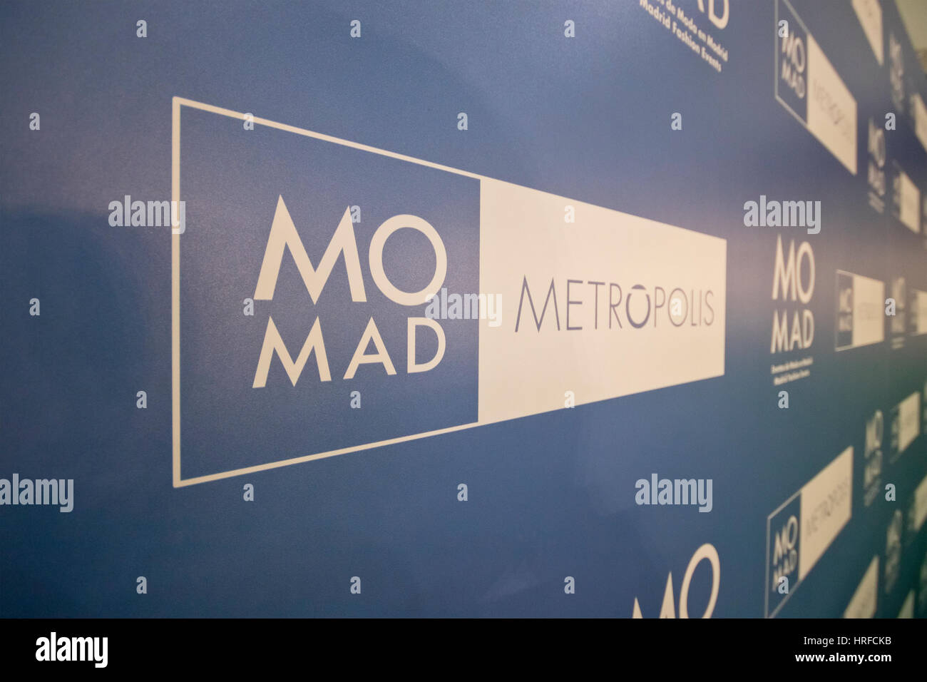 International fashion trade show MOMAD Metropolis Ifema 2017. Madrid (Spain). Stock Photo