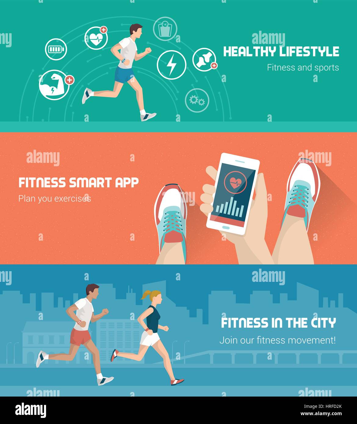 Runners muscles Stock Vector Images Alamy