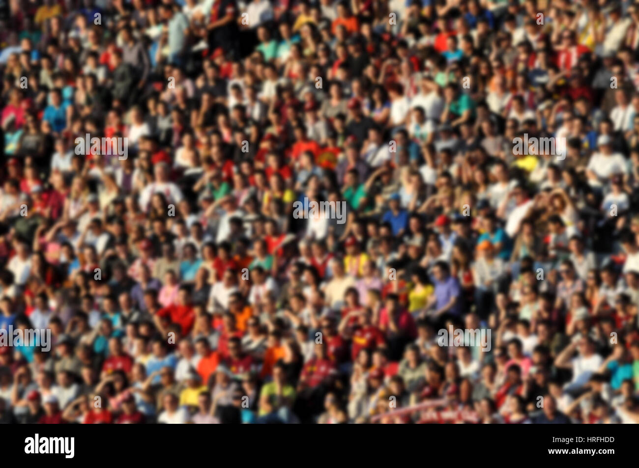 Spectator In Crowd Blurred crowd of spectators in a stadium Stock Photo - Alamy