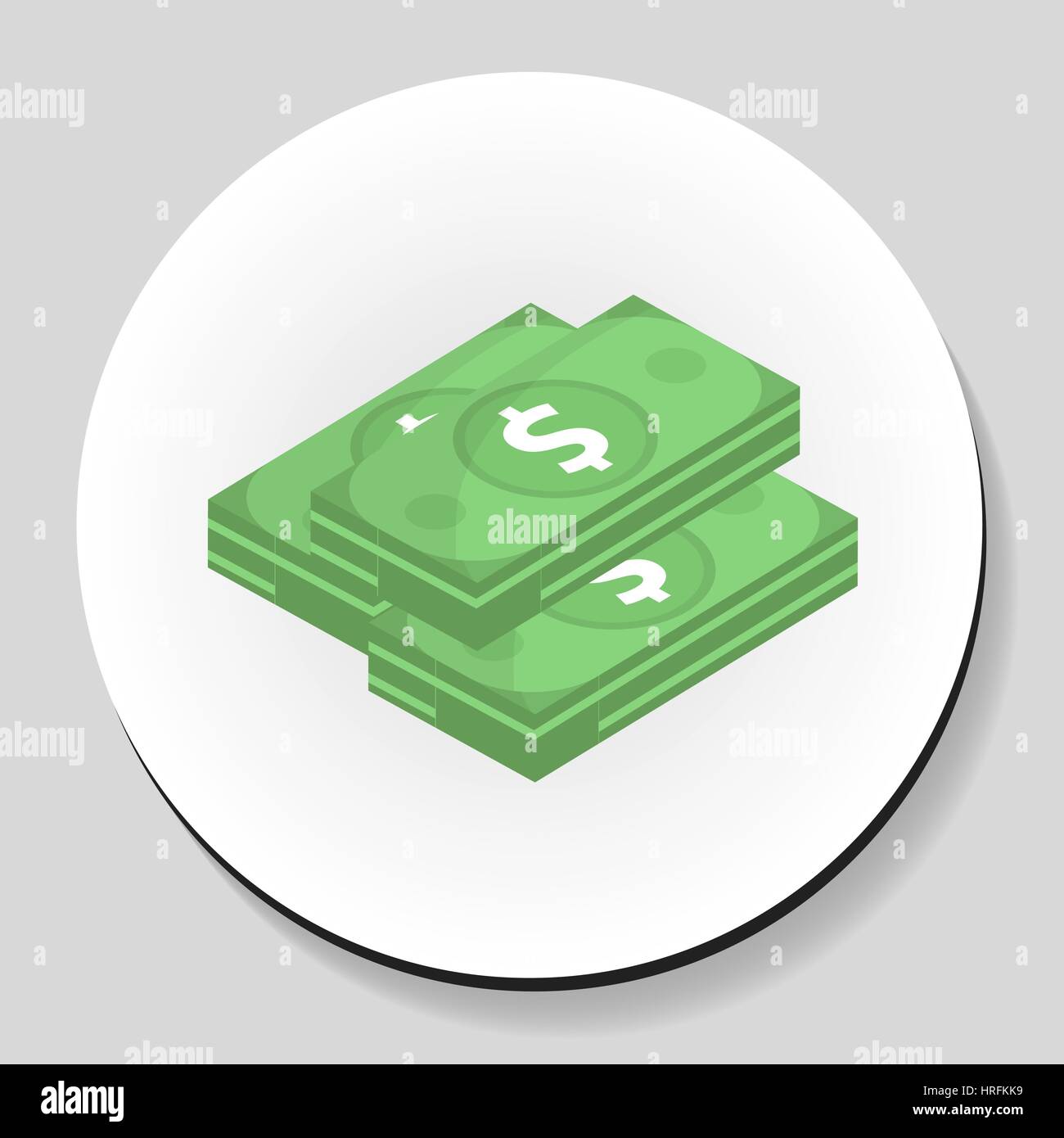 Dollars illustration Stock Vector Images - Alamy