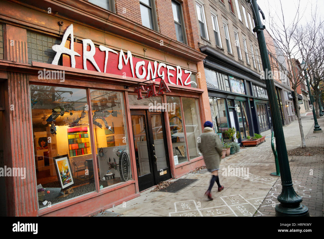 Old Greensborough Historic District, Greensboro, North Carolina, USA