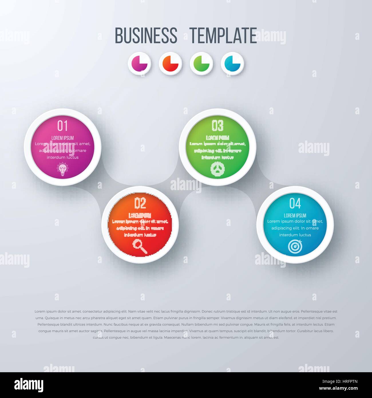 vector infographic timeline template with vertical... Infographics timeline template with circles Stock Vector Image & Art ...