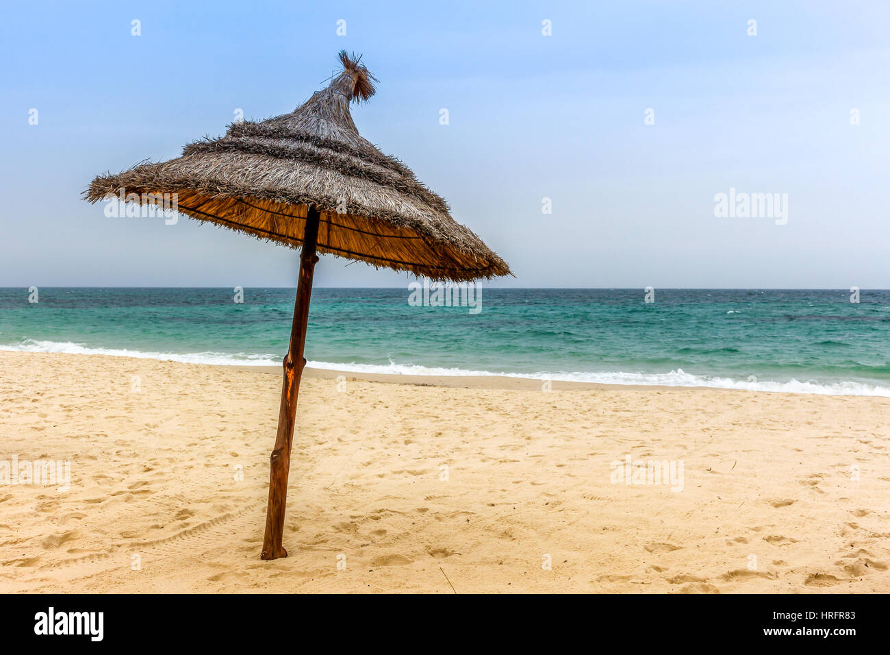 Tunesien Sonnenschirm Stock Photo